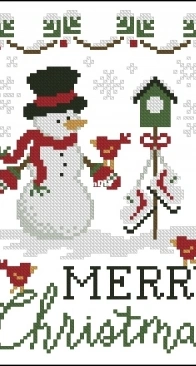 Cherry Hill Stitchery - Merry Christmas - XSD