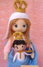 Crochet Ro Amigurumis - Roxana Jaime - Canettos Virgin  - Spanish - Free