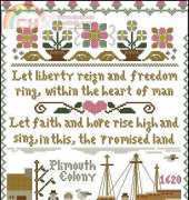 Little House Needleworks LHN 069 Mayflower Landing PCS + XSD