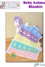 Craft Designs for You - Cherie Marie Leck-Baby Animals Blankie
