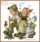 Needle Treasures 02642 Hummel Hansel and Gretel XSD