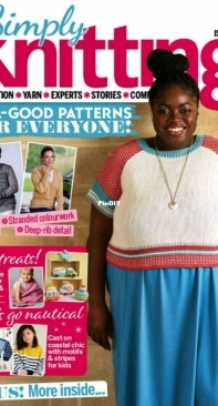 Simply Knitting - Issue 227, comes with Burda Knitting - Issue 7 - 2022
