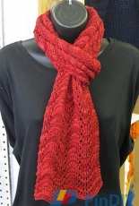 Feather & Fan Scarf by Kelly Judson-Free