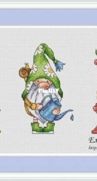 Summer Gnomes by Elena Lartsova XSD