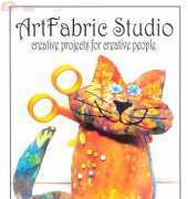 Art Fabric Studio Cat Nip Kitty Pincushion