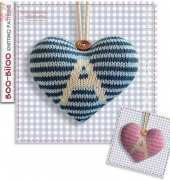 Personalized Hanging Heart Decoration by Boo Biloo-Louise Crowther