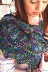 Lorenes Christmas Scarf by Karly Royer/Knitting Cottage-Free