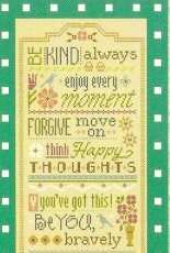 Lizzie Kate F148 - F154 Flip It - Three Little Words with Border PCS