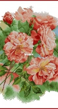 Glert Stitch - Rose Bush by Valentina Svetlova XSD