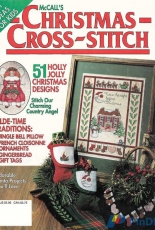 McCalls Cross-Stitch-Christmas - Vol.49 1991