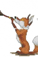 Fox with a Pipe by Anastasia Berg