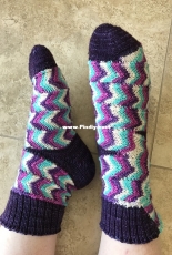 Sidetracked Socks by Kirsten Hall