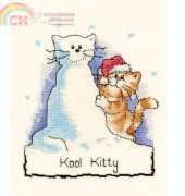 Heritage Crafts - Cats Rule CRKK919 Kool Kitty by Peter Underhill