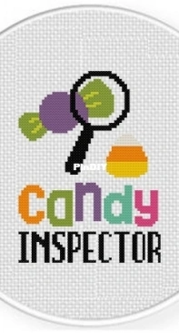 Daily Cross Stitch - Candy Inspector