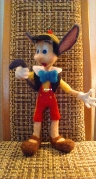 Pinocchio - needle felting