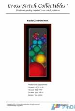 Cross Stitch Collectibles - Fractal 328 Bookmark - FR-328