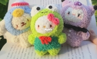 Wind Rises Crochet - Zoe - Puppy in Penguin Costume, Kuromi Joker Costume, Kitty in Froggie Costume