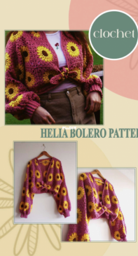 Clochet by Chloe - Helia Bolero Pattern - Free