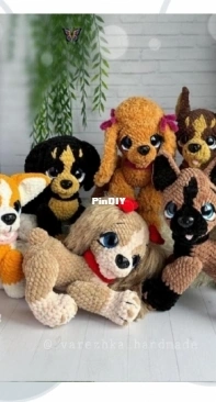 Varezhka Handmade - Julia Bazhina - Бажина Юлия - Good friend - Верный друг - 7 пород - Russian