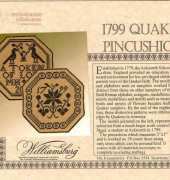 The Exemplarery - 1799 Quaker Pincushion