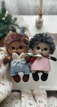 letim toys - Konovalova Lesya - Коновалова Леся - Hedgehogs - ёжики - Russian