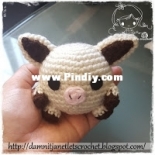 Damn It Janet lets crochet - Janet Carrillo - Chibi Mankey - Free