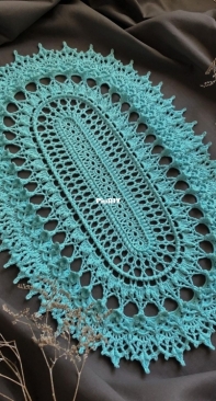Vitagul - Viktoria Gul - Виктория Гуль - Polly Doily - Салфетка Полли - Russian