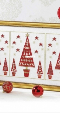 O Christmas Tree - Tree Trio by Lesley Teare from Cross Stitch Gold 114