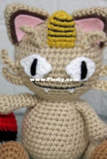 Left Handed Crocheter - Jennifer Adams - Meowth - Free