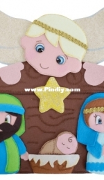 Santa Fé - Cristina Artmann - Presepio en Feltro - Felt - Portuguese - Free