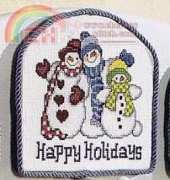 Happy Holidays by Ursula Michael - 101 Cross Stitch Christmas Creations