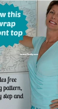 Wrap Front Top by So Sew Easy