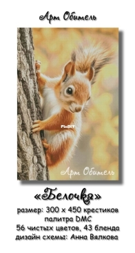 Art residence - Squirrel by Anna Vyalkova XSD
