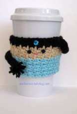 The Enchanted Ladybug - Angie Hale - Crochet Princess Jasmine Coffee Cup Cozy - Free