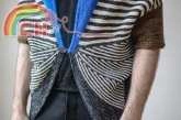 Royally Striped Cardigan by Stephen West