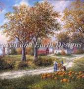 HAED HAEDPL 4006 Pumpkin Harvest by Dennis Lewan