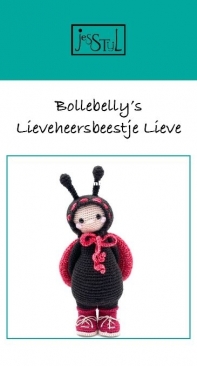 JesStijl - Jessica Harmsma - Bollebellys Ladybird Lieve - Bollebellys Lieveheersbeestje Lieve - Dutch
