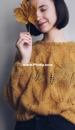 October Day Sweater by Masha Zyablikova
