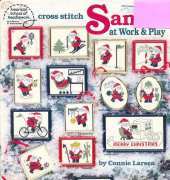 American School of Needlework 3587 - Santa at Work And Play