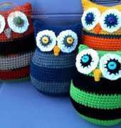 Elizabeth Mareno- Owl Pillows in Two Sizes- Free