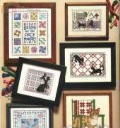 American School of Needlework 3740 - Cross Stitch Crazy About Quilts - 2002