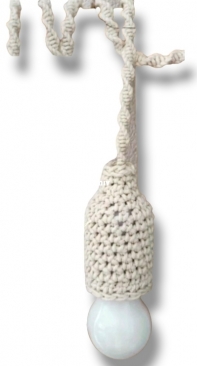 Crochet interior lantern