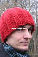 Painted Forest Ribbed Hat by Sarah Keller-Free