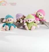 Woolytoons - Tessa van Riet Ernst - Forest trolls - Dutch