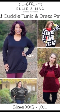 Ellie and Mac - Cuddle Tunic and Dress - Sizes XXS-7XL