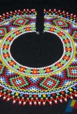 Beaded Ukrainian style collar