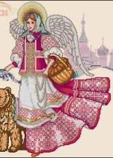 American School of Needlework ASN 3726 Russian Angel by Barbara Baatz PCS