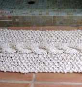 Rag Bath Mat by Julie Weisenberger - cocoknits - Free