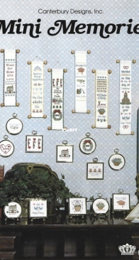 Canterbury Designs - Book XII - Mini Memories