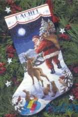 Dimensions 8683 - Santa s Arrival Stocking
